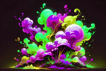 Fantasy Color Burst Explosion.

A dynamic explosion of fantasy colors, perfect for vibrant graphics, creative inspiration, and dynamic background designs.