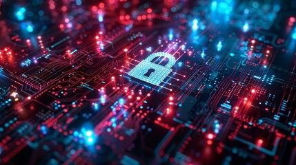 Obraz premium A cyber security awareness campaign highlighting the critical role of strong password security