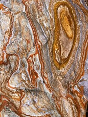 marbled rock