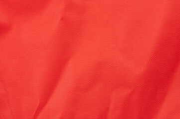 Orange color canvas fabric texture
