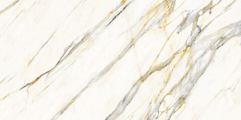 Golden Calacatta marble texture of a natural white and grey stone texture, used for wall and floor...
