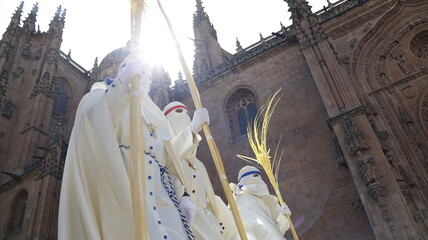 Holy week procession in Spain.