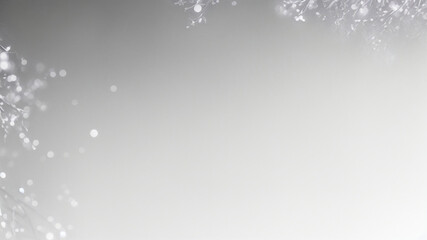 Fototapeta premium christmas background with snowflakes