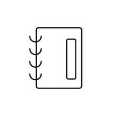 To work in an office line icon pack