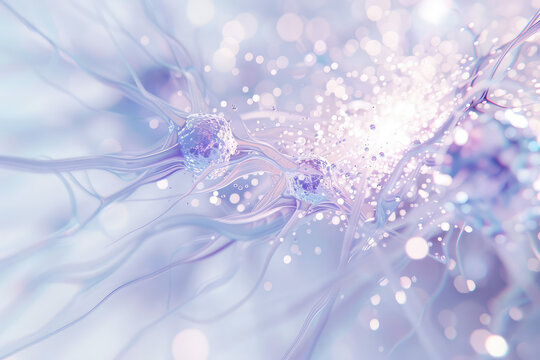 microscopic etheral close up of hydrogen particles imploding and bursting with enormous force