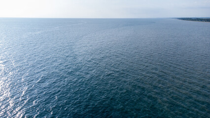 The boundary between clean and turbid water in the middle of the sea.
Patobong, South Sulawesi Indonesia.
March 30 2024