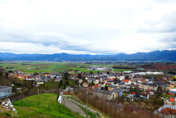 Fototapeta na wymiar Blick ins Murtal, Steiermark