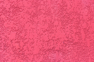 Pink paint wall plaster abstract solid background surface texture stucco pattern rough