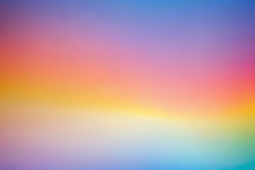 Obraz premium Rainbow pastel background with sunshine glare.