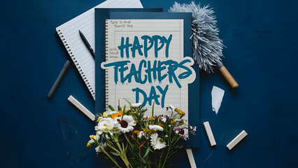 Teachers day poster , banner , social media post , graphic resource