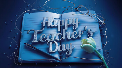 Teachers day poster , banner , social media post , graphic resource