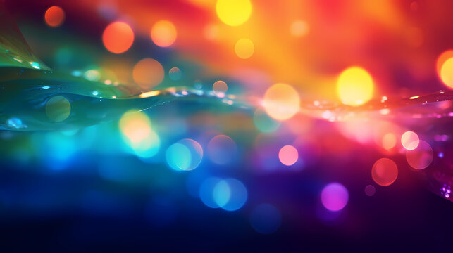 Rainbow colorful abstract background