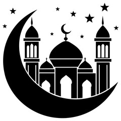 taj mahal vector illustration