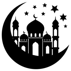 taj mahal vector illustration