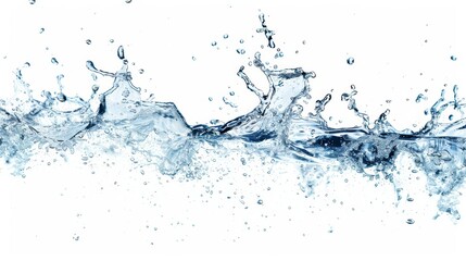  Water gushing from top to bottom in bottle