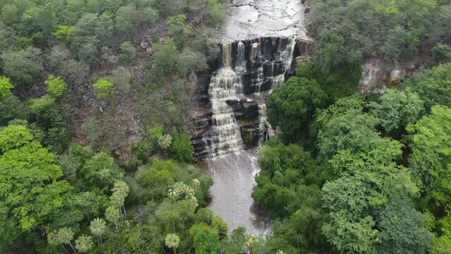 Cachoeira das Sete Quedas - Castelo do Piau&iacute; - Piau&iacute;