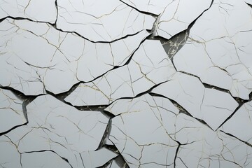 Luxurious Marble background cracked. Stone art. Generate Ai