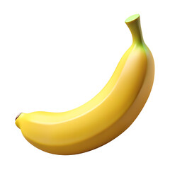 banana isolated on white background
