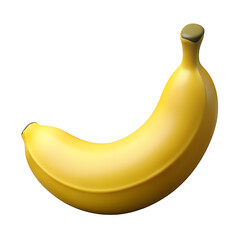 banana isolated on white background