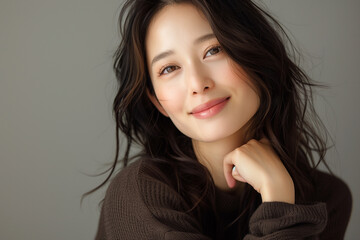 ミドル世代のカットモデル