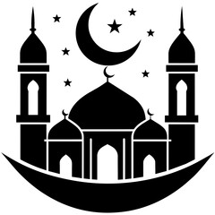 taj mahal vector illustration