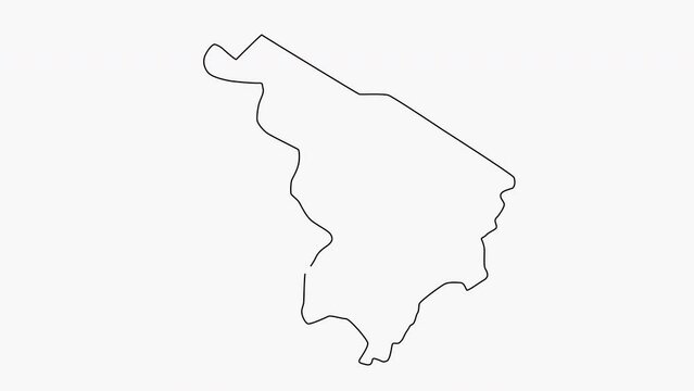 sketch map of Matola in mozambique