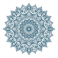 spiritual symbol round ornament