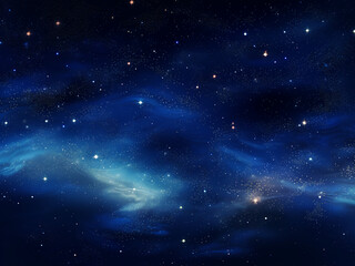 Obraz na płótnie Canvas A breathtaking glimpse of the Starry heavens in space. AI Generation.