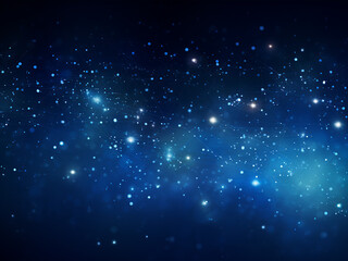 Obraz na płótnie Canvas Celestial beauty in the starry heavens bright. AI Generation.
