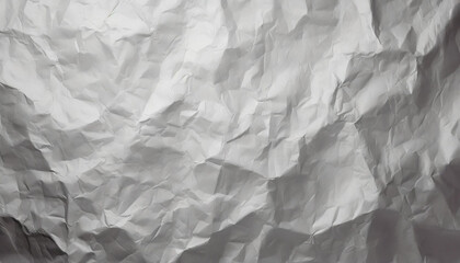 Tapeta, tło z fakturą pogniecionego papieru. Generative AI - obrazy, fototapety, plakaty