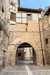 Fototapeta na wymiar Poza de la Sal, Burgos, Spain. High quality photo