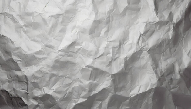 Fototapeta Tapeta, tło z fakturą pogniecionego papieru. Generative AI