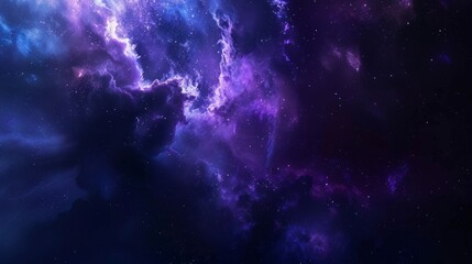 Naklejka na ściany i meble Cosmic Nebula in Deep Space