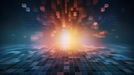 Obraz premium Abstract grid background