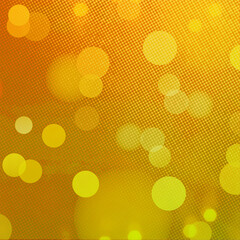 Orange square bokeh background For banner, poster, social media, ad, and various design works