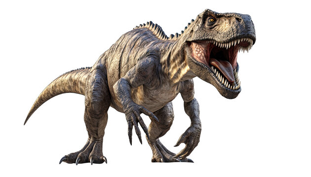 recommend clip art: 3D rendering of a dinosaur Triceratops isolated in no background