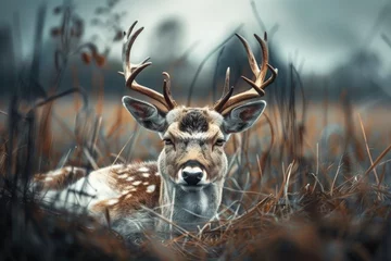  deer in the forest © Raphael Monteiro