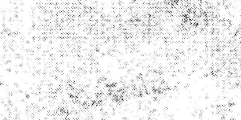 black overlay monochrome grungy sandy texture on white background, vector image background texture - obrazy, fototapety, plakaty