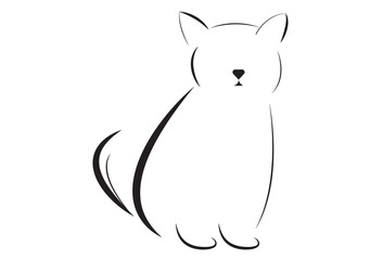 A cat logo is a logo that has a cat image as the main element in its design. The cat logo can be used in a wide variety of industries, from the food industry to the fashion industry. abstract, animal