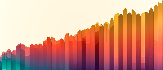 A sales chart displaying high and low indicators, representing fluctuations in sales performance over a period of time.