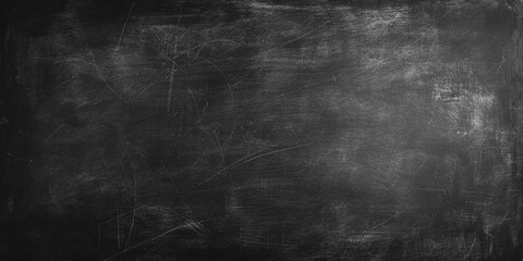 Obraz na płótnie Canvas Empty black anthracite concrete stone surface texture. Blackboard Chalkboard texture. Empty blank black chalkboard. School board background with traces of chalk. Cafe, bakery, restaurant menu template