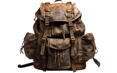 A large backpack with numerous pockets, perfect for organizing and storing all your essentials on the go