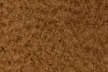 Soft surface brown carpet texture background abstract pattern structure backdrop