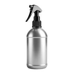 Obraz premium silver material plastic spray bottle on Isolated transparent background png. generated with AI