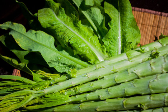 Fresh Asparagus Lettuce