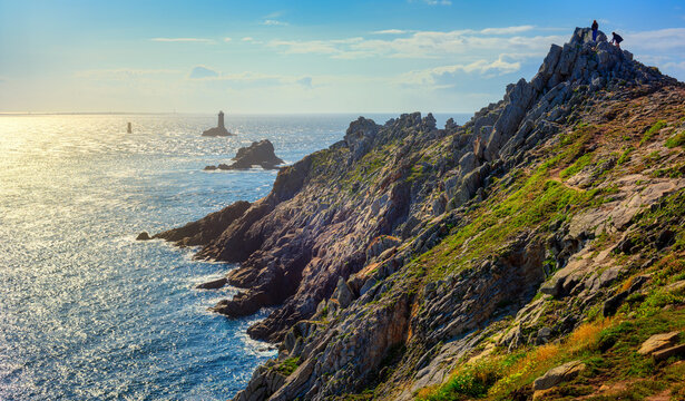 Pointe du Raz promontory, Finistere, Brittany, France