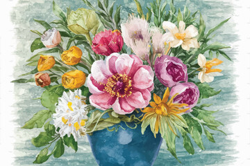 Watercolor Floral Illustrations