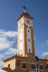 Uhrturm des Mercado Nuestra Señora de Africa, Teneriffa, Kanarische Inseln, Spanien, Santa Cruz de Tenerife - 771797548