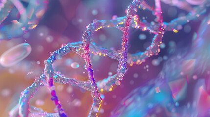 DNA, biology, origin of life, genetic science - obrazy, fototapety, plakaty