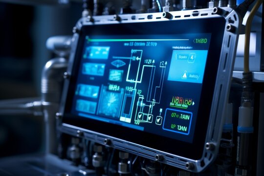 Exploring the Intricate Design and Functionality of a Multi-Function Display (MFD) in Industry